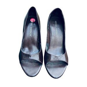 Michael Shannon Chocolate Brown Savory Heels